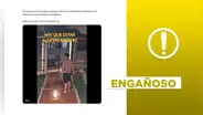Video no muestra robo fallido en Perú tras eliminación de detención preliminar