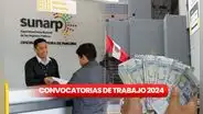 ¿Egresado técnico o universitario? Sunarp lanza convocatoria de trabajo para personas sin experiencia a nivel nacional