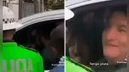 Mujer presuntamente ebria desafía a policías en intervención tras choque: "Tengo plata, h***"