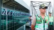 Ejecutan plan de seguridad en nuevo aeropuerto Jorge Chávez: MTC asegura más de 120 policías las 24 horas del día