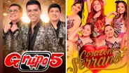 Conciertos y fiestas de Año Nuevo 2025: Grupo 5, Corazón Serrano y Son Tentación para despedir el 2024 a lo grande
