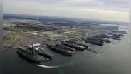 Esta es la base naval más grande del mundo y le pertenece a EE. UU.: tiene 14 muelles y 11 hangares de aviones