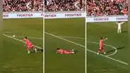 Portero japonés cometió el autogol más absurdo del mundo en su partido de despedida y hasta pidió VAR