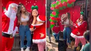 Gabriela Serpa realizó chocolatada a los más necesitados tras lamentable incidente con los ‘urracos’ de Magaly Medina