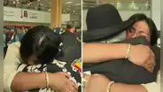 Adultos mayores van al aeropuerto sin saber que se reencontrarían con su hija tras 6 años por Navidad: el emotivo reencuentro