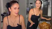 Laura Spoya comparte su receta navideña y es comparada con Magaly: ''Eso está crudo''