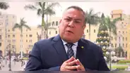 Adrianzén es criticado en redes tras mensaje por Navidad: "El pueblo no quiere saludos con hipocresía"