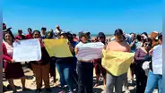 Ciudadanos de Lobitos y Cabo Blanco protestan luego de que PetroPerú anunciara que playas están 100% limpias
