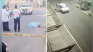 Sujetos bajan a hombre de auto, lo asesinan a balazos y terminan arrollándolo durante fuga en Chorrillos