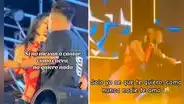 Pamela Franco tiene romántico momento con Christian Cueva en concierto: "Te quiero como nunca nadie te amó"