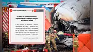 Cancillería expresó condolencias a Corea del Sur tras accidente aéreo que dejó 179 fallecidos