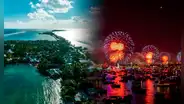 The first and last country to welcome the New Year 2025 around the world