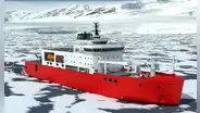El buque rompehielos construido por primera vez en un país de Sudamérica para la exploración de la Antártida
