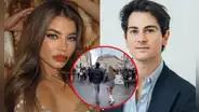 Filtran video de Flavia Laos de la mano con cirujano Robert Dorfman en Roma: "Derrochando amor"