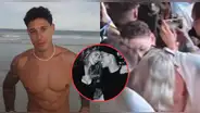 ¿Y Alessia Rovegno? Hugo García fue captado besando a una chica en fiesta de Año Nuevo en medio de rumores de ruptura