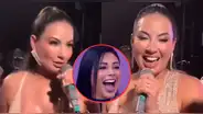 Pamela López recibe inesperada pregunta en pleno concierto de Año Nuevo: "¿Cuándo va a venir Pamela Franco?"