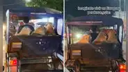 Peruano es viral al sacar a pasear a sus perritos en mototaxi: “Son como niños”