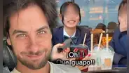 Japonesas sorprenden con su reacción al ser consultadas por la belleza de Andrés Wiese: "¡Qué guapo!"