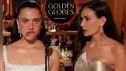 Demi Moore y Margaret Qualley recrean escena de 'La sustancia' en los Globos de Oro 2025: "Es mi semana"