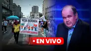 Marcha contra López Aliaga HOY, EN VIVO: comerciantes de Mesa Redonda cierran av. Abancay en protesta