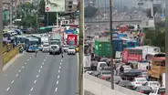 Cierre total de la Vía de Evitamiento: se registra gran congestión desde Santa Anita hasta Puente Nuevo
