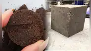 Científicos descubren que los residuos de café molido pueden utilizarse como cemento de construcción