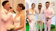 Leonard León se casa con Olenka Cuba tras 9 años juntos: la pareja se comprometió hace apenas 1 semana
