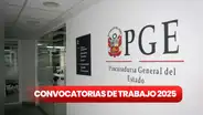 PGE anuncia convocatorias de trabajo CAS en Lima y regiones hasta 23 de enero con sueldos de hasta S/13.500 para técnicos y universitarios