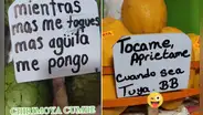 Mercado de Surco arrasó en TikTok tras colocar curiosos letreros con humor: "Tócame, apriétame cuando sea tuya, bebé"
