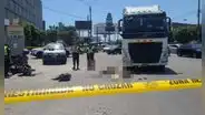 Callao: motociclista fallece al ser embestido por tráiler en av. Tómas Valle, cerca al aeropuerto Jorge Chávez