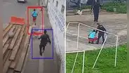 Ladrón intenta escapar de policías, pero se detiene tras correr solo 4 cuadras: clip es viral