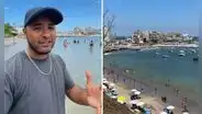 Venezolano visita playa en Lima y queda sorprendido: "Es como estar en Miami"