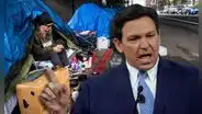 Nueva ley firmada por Ron DeSantis prohíbe a las personas dormir en espacios públicos de Florida