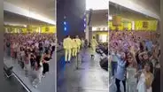 Concierto de Armonía 10 se convierte en "clase de zumba" y usuarios reaccionan en redes sociales: "No lo entenderías"