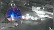 Así recuperaron serenos de Surco una minivan robada en la Panamericana Sur: cámaras captan veloz operativo