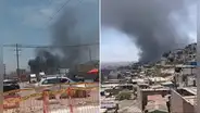 Incendio consume vivienda a cuadras del club metropolitano Huayna Cápac en Villa El Salvador