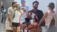 Gino Assereto y 'Majo con sabor' son captados en la playa tras publicar su primera foto juntos