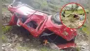 Tragedia en Áncash: niño sobrevive a caída de camioneta a un abismo, pero sus padres mueren en el accidente