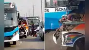Accidente en la Panamericana Norte: choque entre bus y cúster deja varios heridos y personas atrapadas en Los Olivos