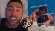 Sebastián Lizarzaburu aclara su relación sentimental tras ser captado con misteriosa mujer en una piscina: "Solo ella"