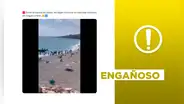 Este video no muestra el desembarco de "islamistas radicales" en una playa de España