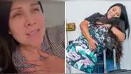 Tula Rodríguez se defiende tras romper en llanto por la partida de su hija Valentina: "No me juzguen, es mi bebé"