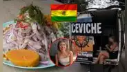 Joven boliviana prepara ceviche en su país y admite: "Me inspiré en ceviche el peruano, es el mejor del mundo"