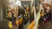 Usuarios de la Línea 1 del Metro de Lima encuentran a "Gloria Trevi peruana": "No estoy loca"