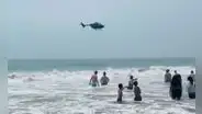 Menor de 14 años se ahogó en la playa La Ensenada: familiares y equipo de salvataje continúan con la intensa búsqueda