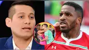 Luigui Carbajal no teme a la reacción de su esposa y Jefferson Farfán por besos con Xiomy Kanashiro: "No hay oficialización"