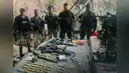 Pataz: Incautan armas de guerra y explosivos usados por mineros ilegales