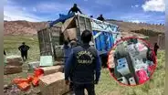 Puno: incautan equipos valorizados en S/4 millones que trató de ingresar ilegalmente por frontera con Bolivia