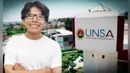 Joven logra primer puesto en la UNSA con puntaje casi perfecto y sorprende con su esfuerzo: “No dormí una semana”