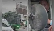 Buses ‘Lorito’ siguen operando pese al paro y chofer explica: "Nos han extorsionado, pero necesitamos trabajar"